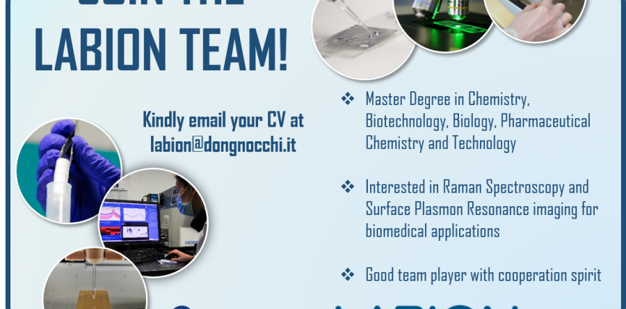 JOB ADVERTISEMENT! JOIN THE LABION TEAM!
